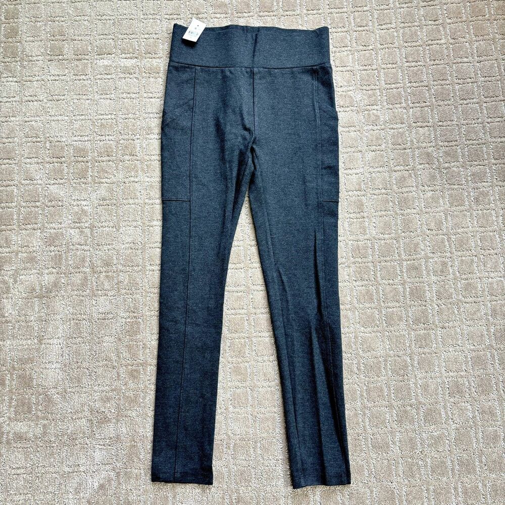 Loft Lou & Grey Leggings Women's S Pull On Pants Pockets Gray Casual Weekend NWT
